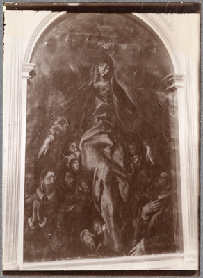 Virgen de la Caridad. Hospital de la Caridad en Illescas (Toledo). Colección General Pintura.   ATN/CGP/P0012044 (ACCHS-CSIC).
