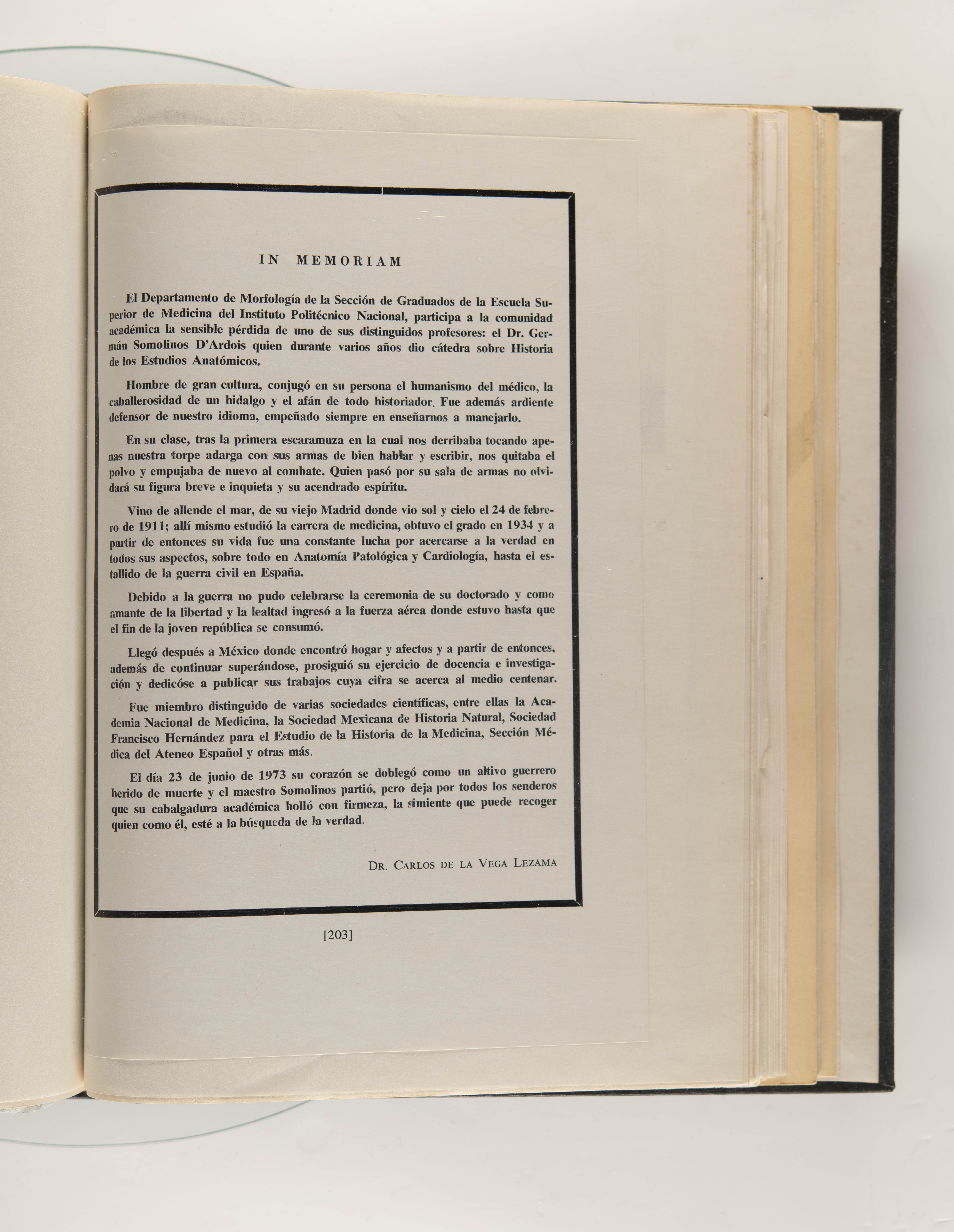 Acta Médica In Memoriam