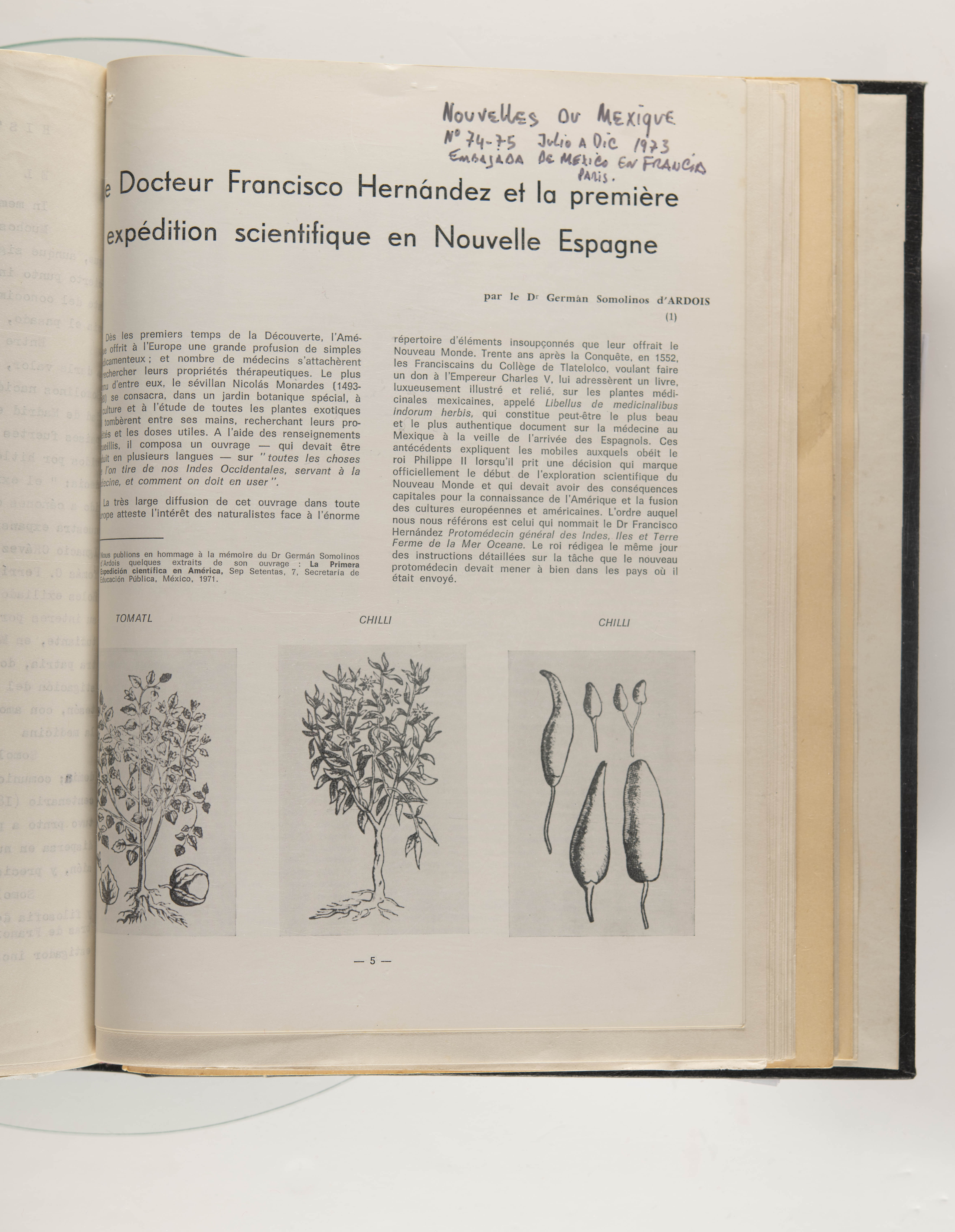 Nouvelles du Mexique portada