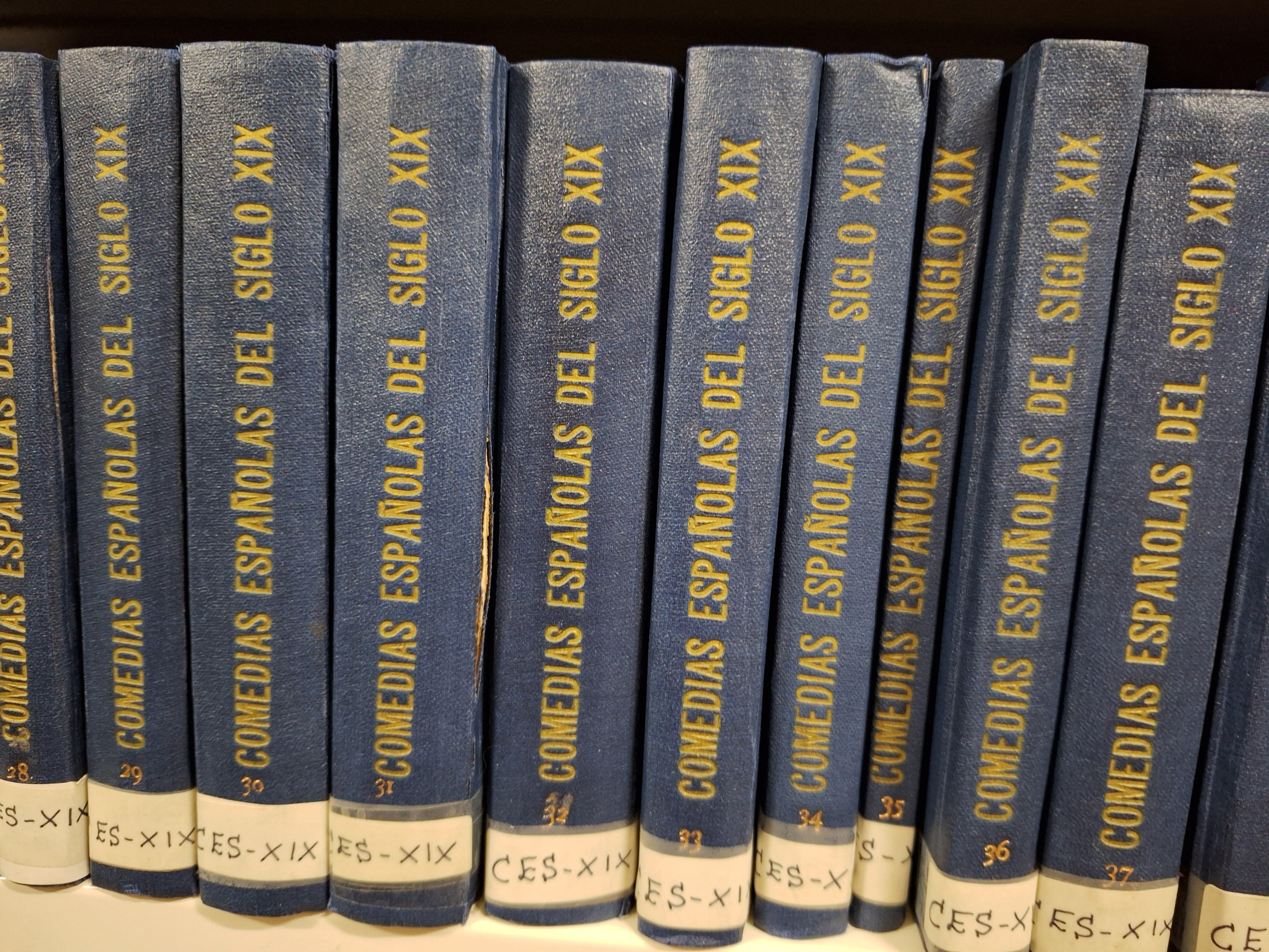 Colección de comedias españolas de la BTNT